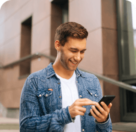Man with Phone